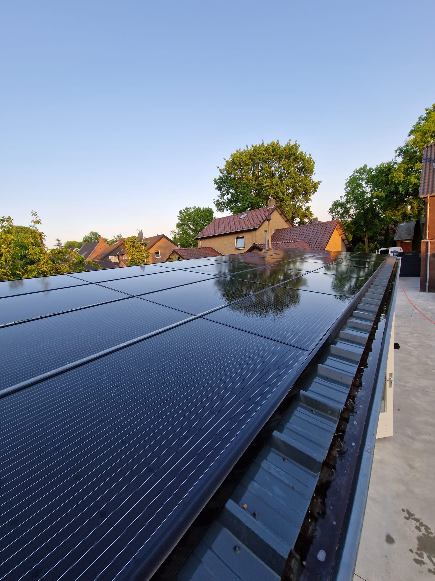 zonnepanelen reinigen